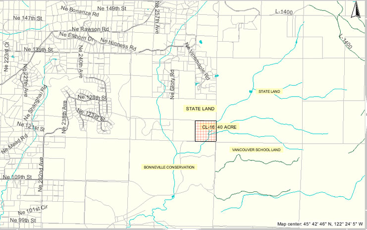 Land for Sale in BRUSH PRAIRIE, Washington — 40.00           AC — $600,000.00