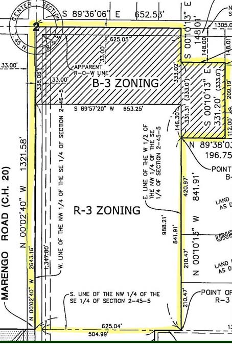Land for Sale in Harvard, Illinois — 25.70           AC — $2,400,000.00