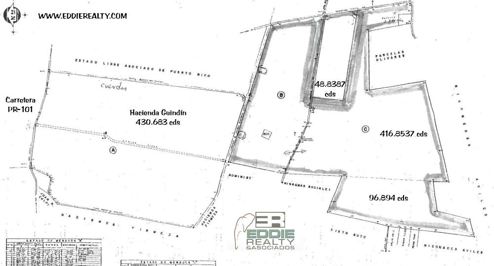 Land for Sale in Lajas, Lajas — 993.00          AC — $13,000,000.00