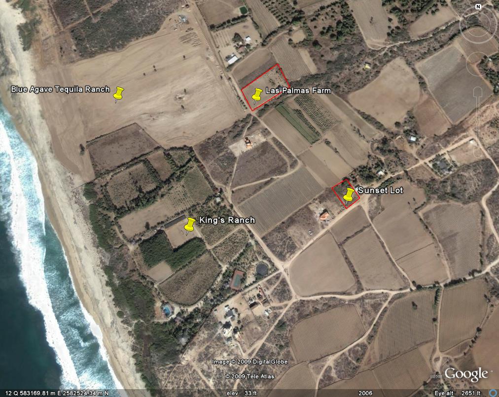 Land for Sale in Pescadero (Fishermens' Village, Baja California Sur — 1,529.00        SM — $67,000.00