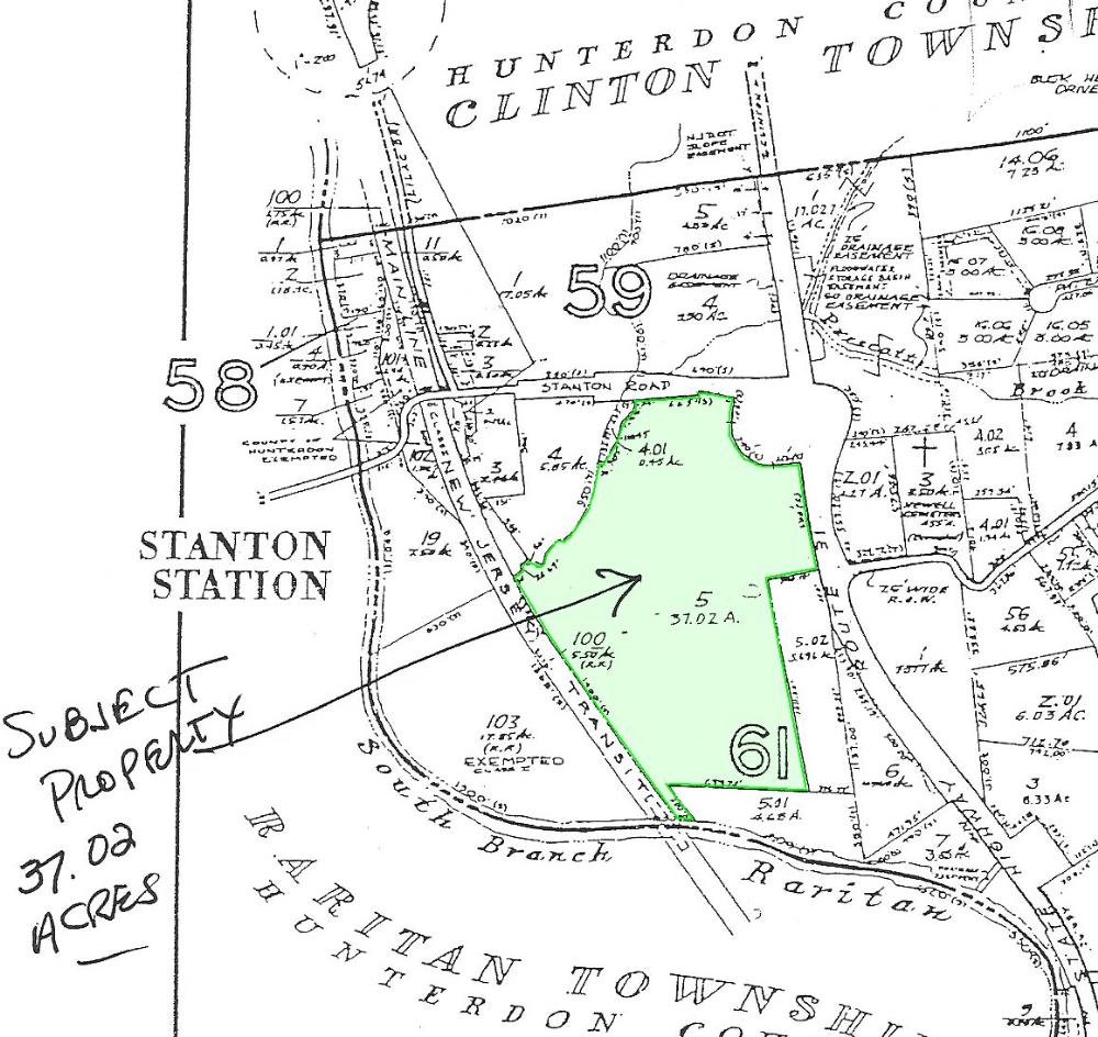 Land for Sale in Readington Township/Lebanon, New Jersey — 37.02           AC — $965,000.00