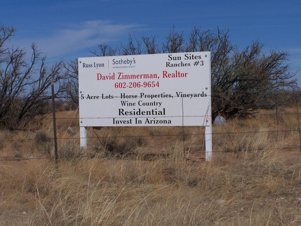 Land for Sale in Sunsites, Arizona — 5.00            AC — $15,000.00