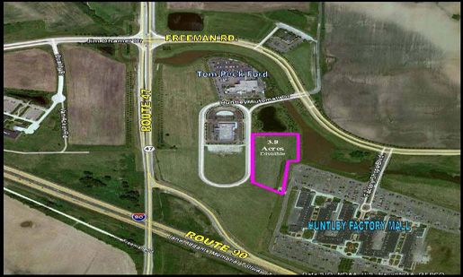 Land for Sale in Huntley, Illinois — 3.80            AC — $2,317,392.00
