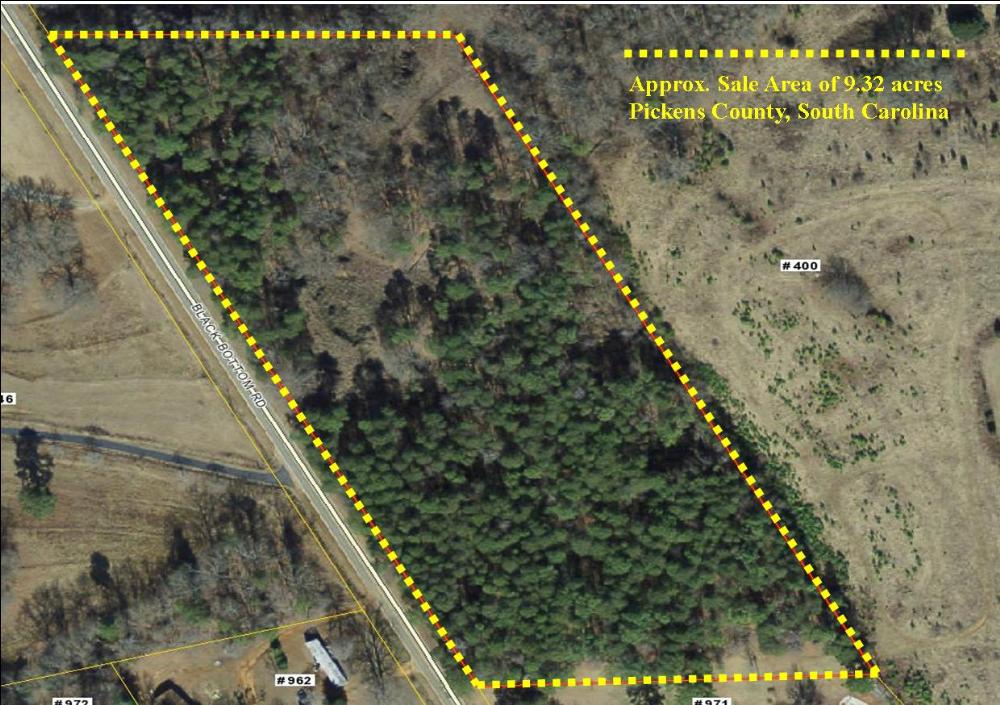 Land for Sale in Liberty, South Carolina — 9.32            AC — $68,900.00