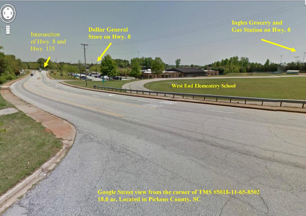 Land for Sale in Easley, South Carolina — 18.80           AC — $425,000.00