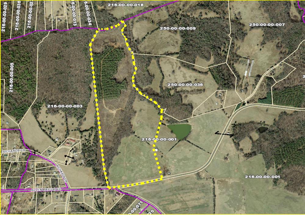 Land for Sale in Fountain Inn, South Carolina — 84.20           AC — $412,580.00