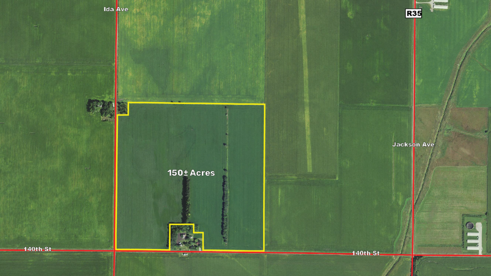 Land for Sale in Norway Township, Iowa — 150.00          AC — $1.00