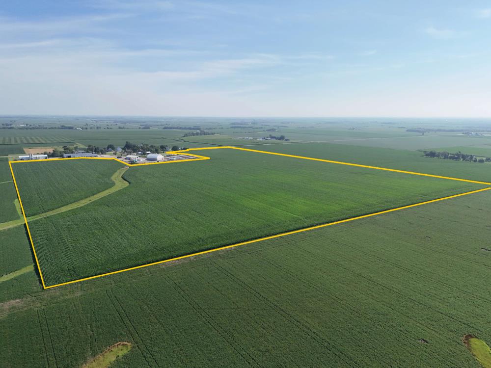 Land for Sale in Crawfordsville, Iowa — 101.80          AC — $1,552,450.00