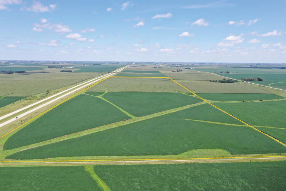 Land for Sale in Wellsburg, Iowa — 115.75          AC
