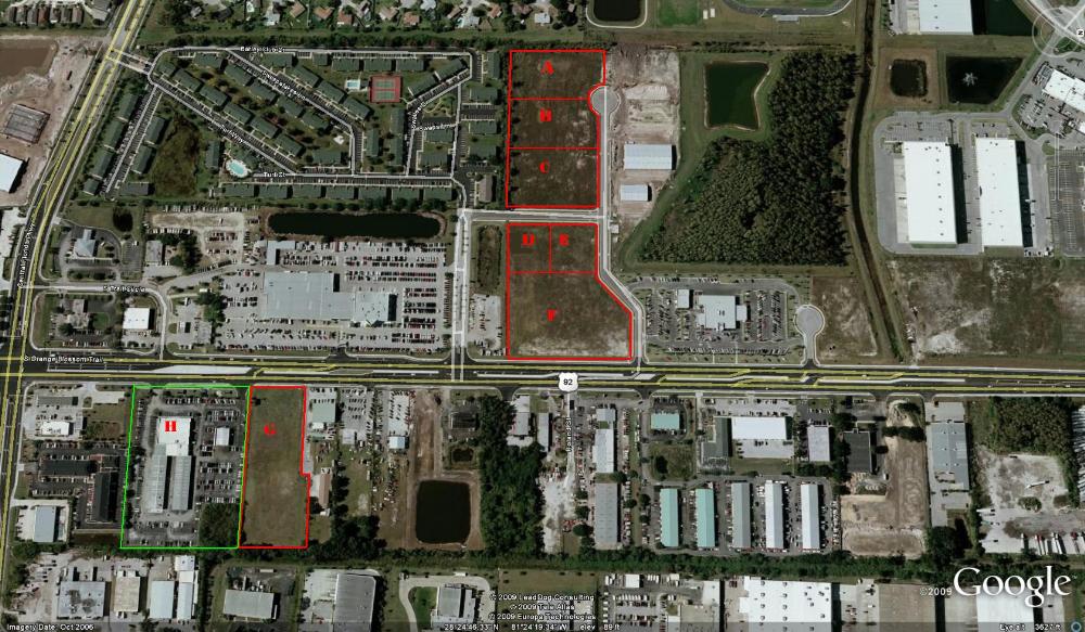 Land in Orlando